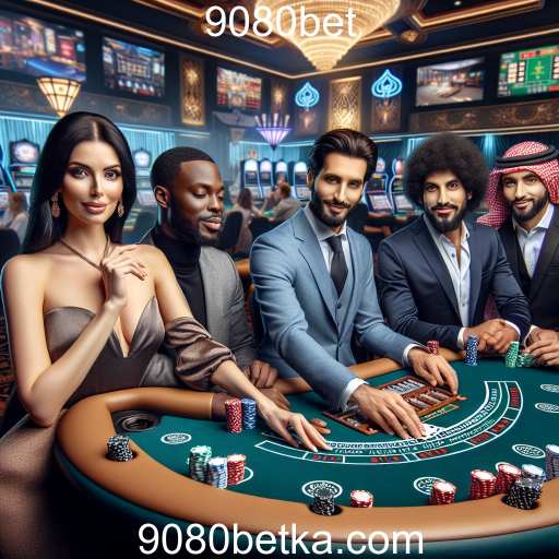 A Emoção dos Jogos Ao Vivo no 9080bet